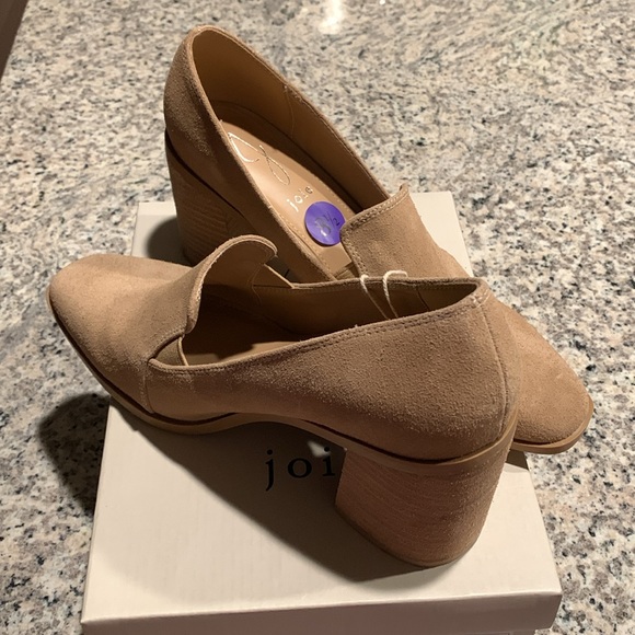 JOIE Wevenly Suede Block Heel Closed Toe Loafer - Picture 7 of 15